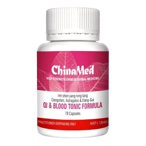 ChinaMed Qi and Blood Tonic Formula 1 (78 Capsules)