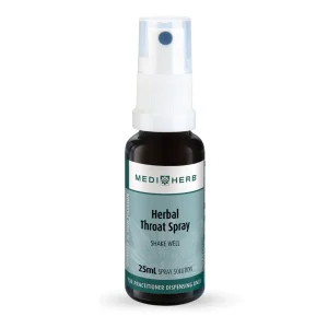 Herbal Throat Spray MediHerb (25mL)
